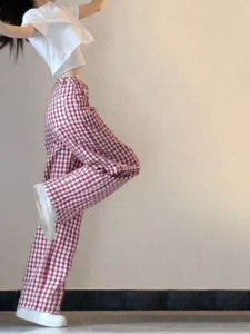 ZHENMANZI | Retro Laid-back Loose High-waist Slim Pants