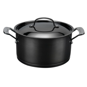 Cuisinart MSS195-18C 2.5 Quart Black Mica Shine Stainless Steel Saucepan with Cover