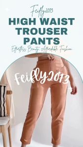 FEIFLY Dupe-inspired Versatile Fashion Pants: 10318