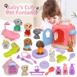 Pet Doctor Role-play Pet Feeding Playset Toy