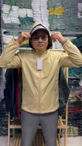 áo khoác dù cán nam nữ mặt được lót lưới thoán mát