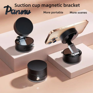 Double-Sided Suction Cup Bracket for Car Mount Mobile Phone Holder Magnetic Vacuum Adsorption Ultra Stable Suction Cup Bracket