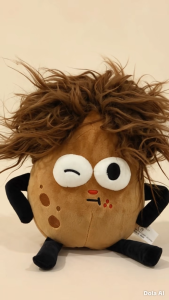 LUMAA LIFE 30cm Funny Potato Plush Toy Crazy Hair Stuffed Doll 搞怪爆炸头土豆毛绒玩具