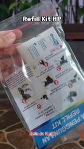 Refill Tool Kit + Spuit Sedot Tinta Cartridge HP 680 682 678 802 803 46 60 703 704 + Spuit 20 ml