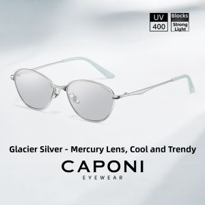 CAPONI | Trendy Y2k Cat Eye Sunglasses Anti-UV