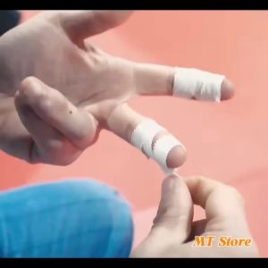 Băng dán thể thao vải cotton quấn phòng ngừa chấn thương khớp cổ chân đầu gối bảo vệ ngón tay tập luyện thể thao AH