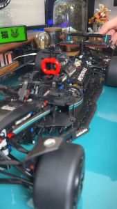Mercedes AMG F1 Bricks 1642Pcs Sports Car Building Block Kereta Techinic Toys Kid Men Blok Pembinaan