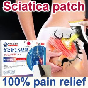 Japan sciatic nerve pain Patch Pain Relief Patch 12pcs/box Relieve lumbar spine back sciatic nerve leg pain lumbar compression and numbness