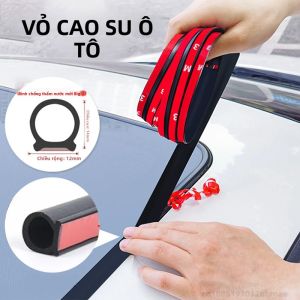 Dải Cao Su Kín Cửa Ô Tô Chống Thấm Nước Cách Âm Chống Bụi Tấm Bảo Vệ Kiểu Dáng Cốp Xe Ô Tô - Dải Niêm Phong Cao Su Bền