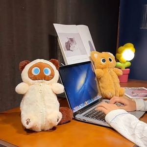 Hộp đựng khăn giấy ăn rút cute dễ thương hình Mèo để bàn decor và ô tô