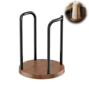 Desktop Paper Cup Holder Disposable Cup Holder Multi-function Coffee Cup Organizer Desktop Teacup Storage Rack For Home