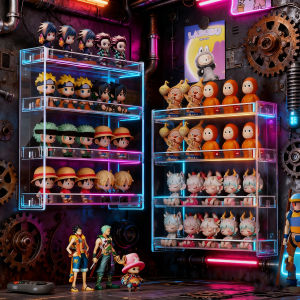 ขาตั้งจอแสดงผลอะคริลิกใส HD น้ำหนักเบา ป้องกันการตกแตก อเนกประสงค์ ใช้จัดเก็บของ มองเห็นรายละเอียดได้ชัดเจน เหมาะสำหรับบ้านและสำนักงาน