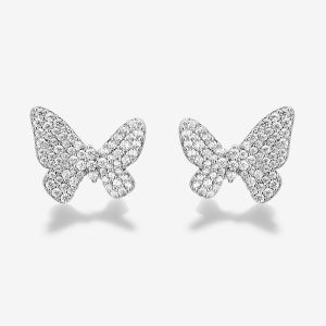 HEFANG Jewelry | Butterfly Shaped Elegant Light Luxury Earrings