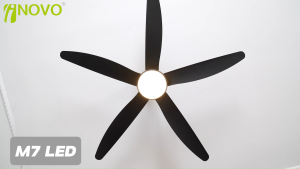 🔥HOT🔥INOVO M7 10000CFM DC Silent Ceiling Fan with Light Remote Control 5 Years Warranty