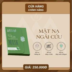 [Chính Hãng Meea] Mặt nạ thạch tươi collagen Meea hộp 5 miếng. Mask thạch tươi collagen thực vật mask tím bakuchiol mask xanh ngải cứu mask vàng sữa ong chúa. Cấp ẩm giảm mụn phục hồi dưỡng da căng mịn.