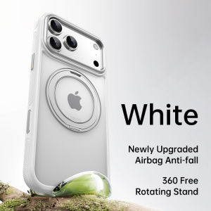 360° Mechanical Torque-Sound Rotating Stand Holder Magnetic Magsafe Phone Case For iPhone 16 15 14 13 17 Pro Max Plus 17Air 16E