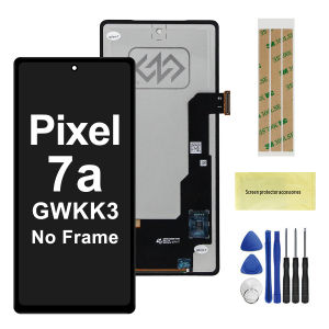 For Google Pixel 7A LCD Display Touch Screen Digitizer Assembly Replacement for GWKK3 GHL1X G0DZQ Models OLED / TFT Compatible