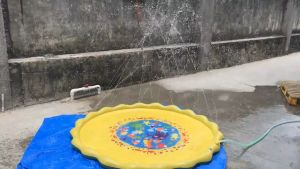 Childrens play fountain pvc inflatable fountain baby spray bath tub childrens swimming pool for kids toys for kids