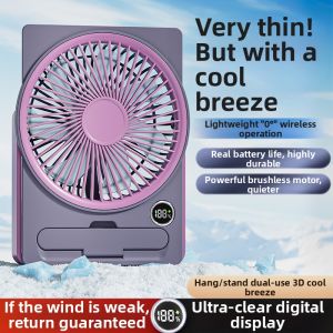 Desktop Portable Mini Fan Low Noise Office Desk Fan Powerful Electric Fan Woodlin Brand USB Fan Small Fresh Style Home Use