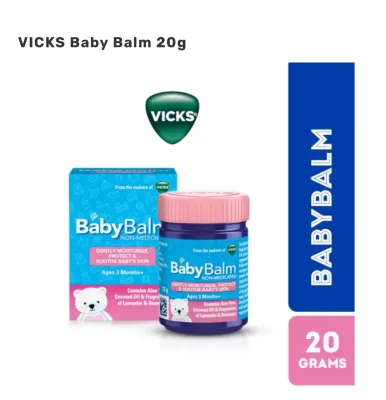 VICKS VICKS Baby Balm 20g (bundle or single)