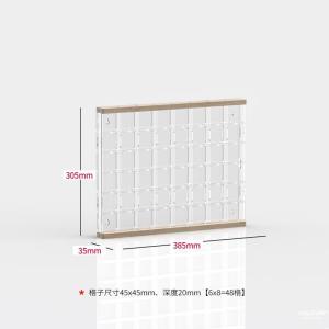 Hộp Đựng Đồ Acrylic Trong Suốt Chống Bụi Hộp Trưng Bày Hạt Gạo Khung Treo Trang Sức Hộp Đựng Đồ Để Bàn Hộp Đựng Đồ Gia Dụng