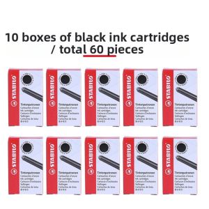 STABILO | Non-Carbon Ink Cartridge Blue and Black Ink High Capacity 3 Sec Quick-Dry