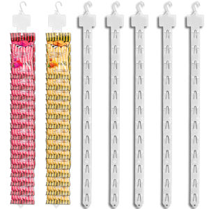 【On Sale】5Pcs Supermarket Snack Plastic Hanging Strips Store Hang Snacks Display Hanger Hooks