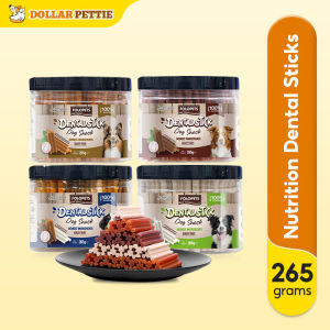 265g Dog Dental Sticks Dog Food Treats Nutrition snacks trainig reward for Dog (35+ sticks)