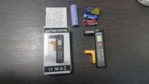 Aideepen | BT-1 Kỹ Thuật Số Kiểm Tra Pin Màn Hình LCD Hiển Thị Cho 9V 1.5V AA AAA Tế Bào Nút Đa Năng Volt Kiểm Tra Điện Gia Đình Tự Làm Dụng Cụ