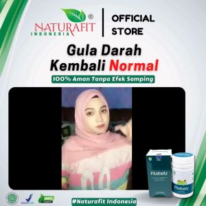 Fitabets Original Naturafit 50 Kapsul Obat Herbal Kencing Manis Gula Darah Tinggi Akibat Komplikasi Diabetes (BPOM)