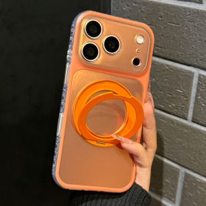 AI Button Magnetic Rotating Stand Phone Case