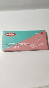 Gunting Kuku Besar Candy Ladypop / Nail Clipper Cotton Candy / Gunting Kuku Pelangi Jumbo Untuk Manicure Pedicure