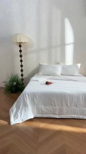 Summer Air Conditioning Washable Cotton Quilt - Machine Washable Double-Layer Cooling Quilt Core Double-Sided Oversized Quilt