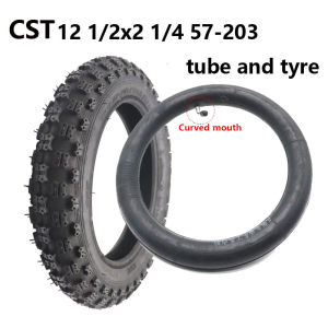 CST12 Inch Tire 12 1/2x2 1/4 57-203 for Gas Electric Scooters / E-Bike / Bicycle Tyre 12 1/2X2 1/4 Wheel Tyre & Inner Tube