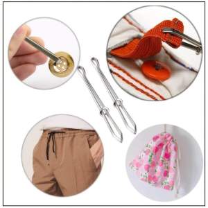Set 2 cây luồn thun quần cây luồn dây chất liệu bằng thép