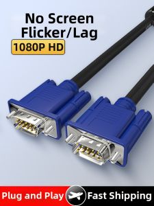 VGA Cable Computer Monitor Connection Line Desktop Host Video Line Display Screen Transmission Line Projector 1307T