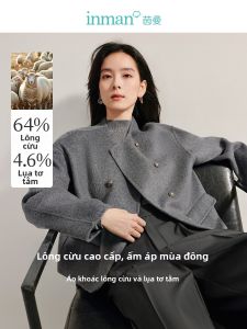 INMAN | Áo Khoác Lông Đôi Mặt CAMEL