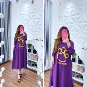 Pakaian Baju Terusan Wanita Dress Shenna by DST Collection