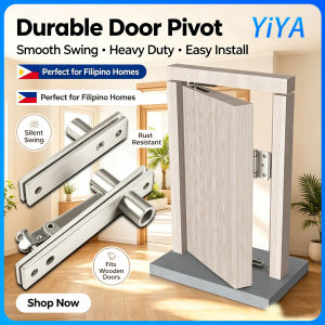 360 Degree Offset Pivot Hinge 304 Stainless Steel Concealed Rotating Door Hinge for Hidden Wooden Door