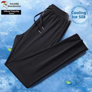 TUCANO | Ice Silk Fabric Summer Casual Trousers for Men