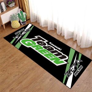 Carpet Floor Mat for Harley Davidson Indian Roadster Classic Edition Inheritor Motorcycle Team Rectangle Polyester Fiber Bedroom