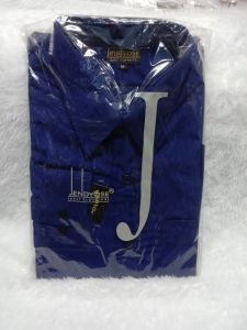 KEMEJA KATUN Jendyose Formal Reguler Warna BIRU NAVY ✓Kemeja Pria Polos Lengan Panjang KEMEJA jendyose merupakan kemeja katun polos