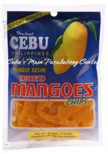 Profood Cebu Dried Mango Chips 50 Grams