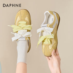 Daphne | Lightweight Lace-up Double Shoelace Multi-color Flat Leisure Shoes
