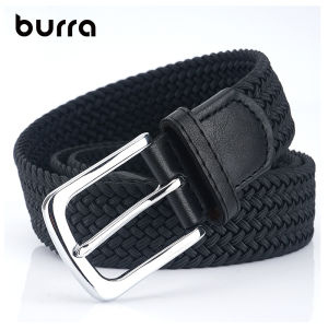BURRA | Mens Elastic Pin Buckle Canvas Belt