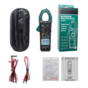 FR203E FR204E Digital Clamp Meter 6000 Counts True RMS 600A AC DC Current Voltage NCV LowZ Capacitance Temperature Electrician