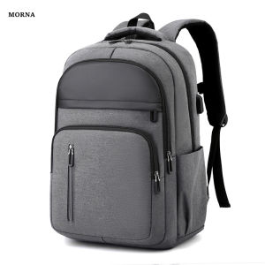 MORNA Mens Waterproof Backpack Ultra Lightweight Back Bag for Men Backpack Book Bag Mens Stylish Backpack 15.6" Notebook Backpack