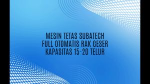 Mesin Tetas Telur Full Otomatis SUBATECH Rak Geser MTFORG12