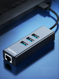 Lenovo | Gigabit Ethernet Adapter for Laptop USB C to Network External Connector