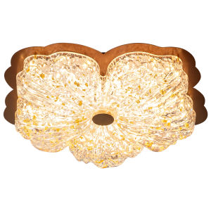 FANCY LAMP CLUB | Full Spectrum Eye Protection Creative Flower Design Ceiling Light
